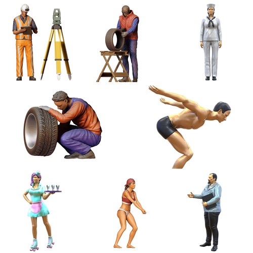 Figuren - , 1:10