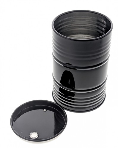 ölfass modell aus metall - 1:10,
